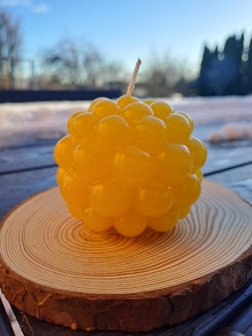 Bumbiņu bumba - sveču komplekts