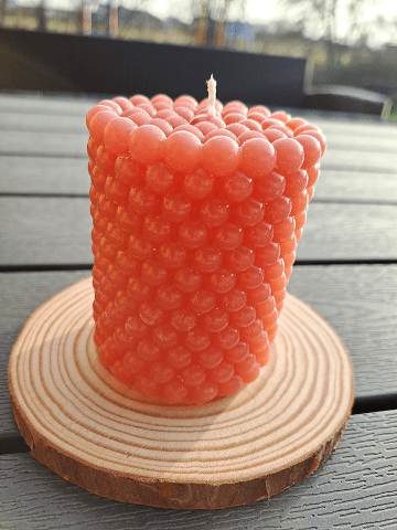 Cilindra bumbiņsvece