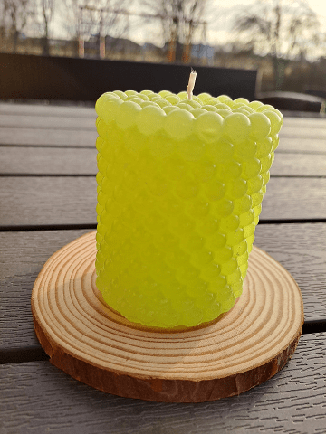 Cilindra bumbiņsvece