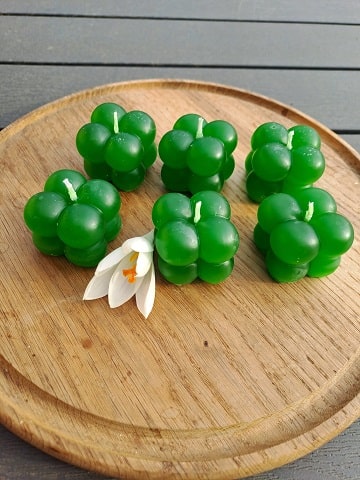 Mazais bumbu kubs - sveču komplekts