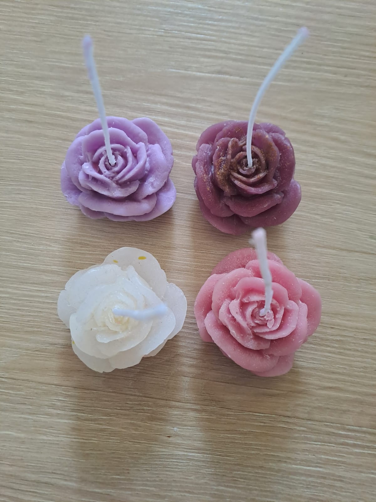 Rozītes - sveču komplekts